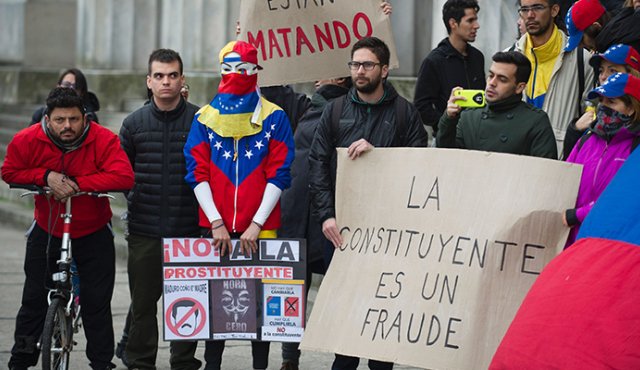 Lla llegada de venezolanos a la Argentina se ha incrementado en 1.600 por ciento en los últimos años. AFP