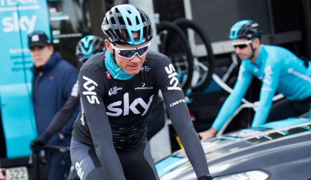 Froome, de 32 años, regresará a la competición este miércoles en el sur de España. AFP