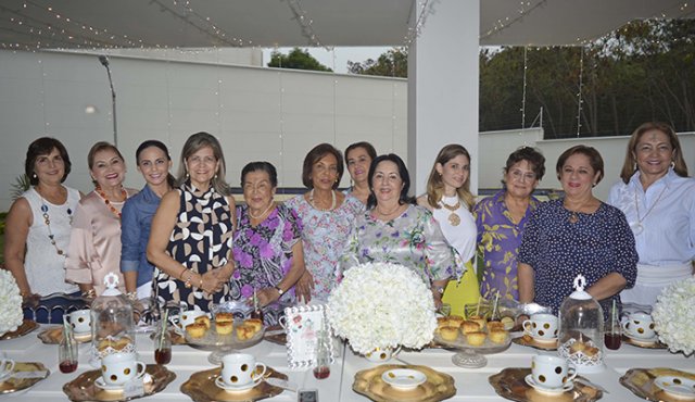 María Elena Llanes de Parada, Piedad Valero de Salgar, Laura de Díaz, Martha Hernández de Colmenares, Carmen Alicia de Ruiz, Sonia Sauda de Rodríguez, Fanny de Arciniegas, Judith Villamizar de Gómez, Viviana Gómez, Fanny Arenas de Molina, Teresa Parada de González y Nancy Cabrera de Parra. Edisson Figueroa