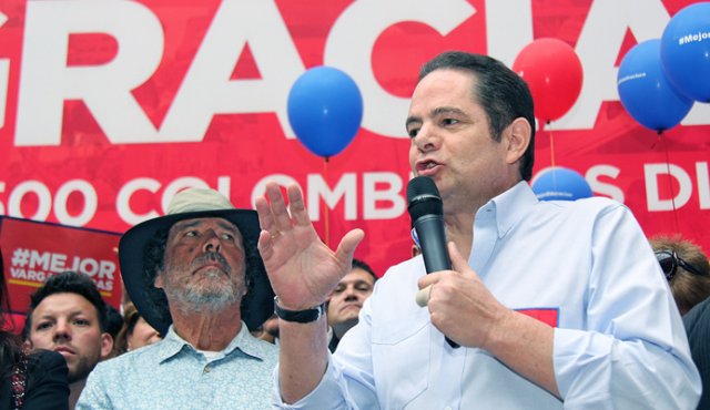 El candidato presidencial Germán Vargas Lleras estará durante dos días en Cúcuta para cumplir varios actos de campaña. Archivo