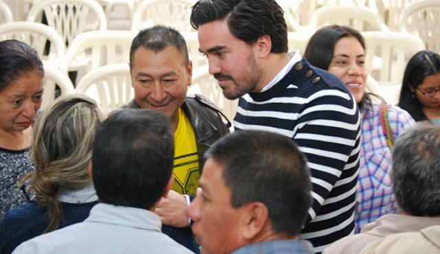 Gabriel Santos es hijo del ex vicepresidente, Francisco Santos, y en esta ocasión aspirará a la Cámara de Representantes por el Centro Democrático. Cortesía