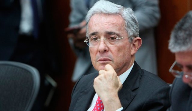 Senador Álvaro Uribe Vélez. Colprensa