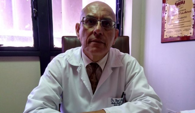 Noel Calderón, directivo de la Corporación de Salud del estado Táchira. Eilyn Cardozo