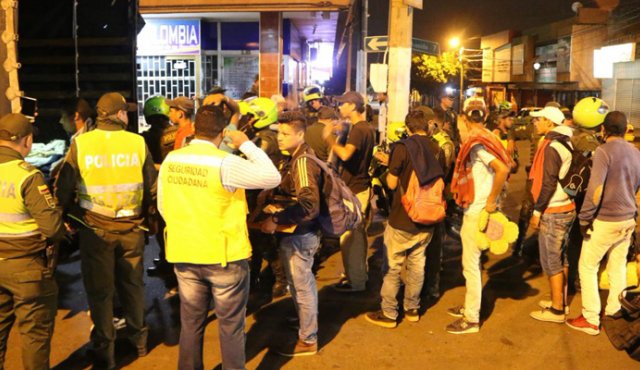 La Secretaría municipal de Seguridad Ciudadana advirtió que continuará efectuando operaciones de vigilancia y control, ante el fenómeno migratorio. Archivo