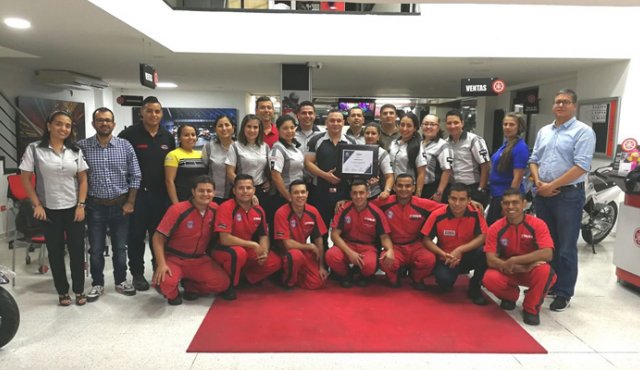 YTA Oro es el mayor reconocimiento en servicio a una Tienda Yamaha en el país. Cortesía