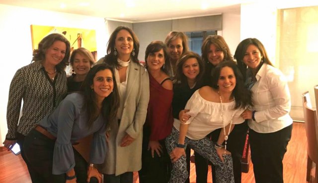 Pilar Bustamente, Ximena Villamizar, Marcela Villamizar, María Isabel Zurek, Paula Silva, Amparo Brahim, Lorena Flórez, Eliana Castro, Cristina Villlalobos y Elsa Bustamante. Laura Correal