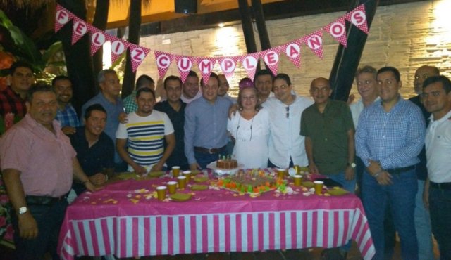 El agasajo se realizó el 27 de febrero. Cortesía