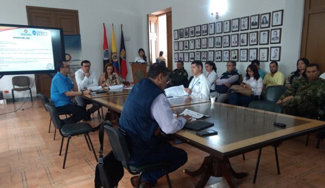 Se acordó la realización de una feria interinstitucional de servicios, que inicialmente se llevará a cabo en Puerto Santander y Herrán. Cortesía