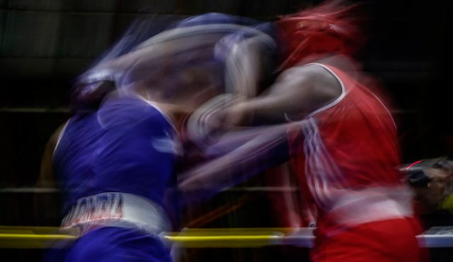 Esta imagen pertenece al campeonato de Boxeo en los Juegos Bolivarianos. Colprensa