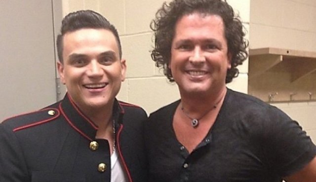 Silvestre Dangond y Carlos Vives cantaron Matilde Lina. Cortesía