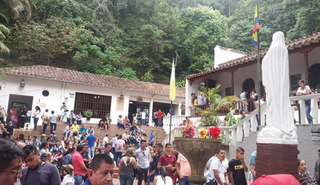 El santuario del agua de la Virgen de Torcoroma es uno de los principales atractivos turísticos de la Provincia de Ocaña durante la Semana Santa, según las tradiciones de la iglesia Católica. Archivo La Opinión
