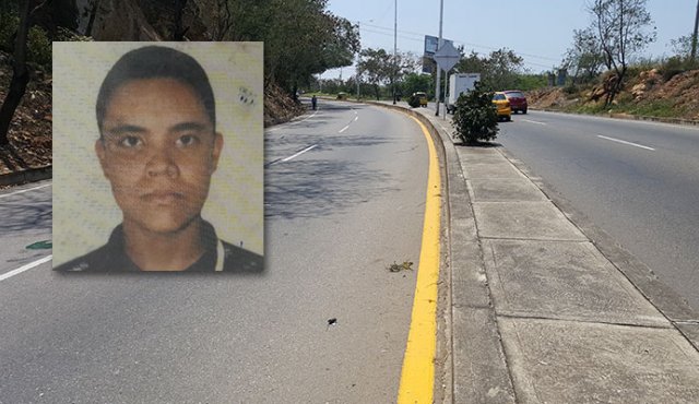 El accidente ocurrió pasando la curva, en sentido a Cúcuta. La Opinión