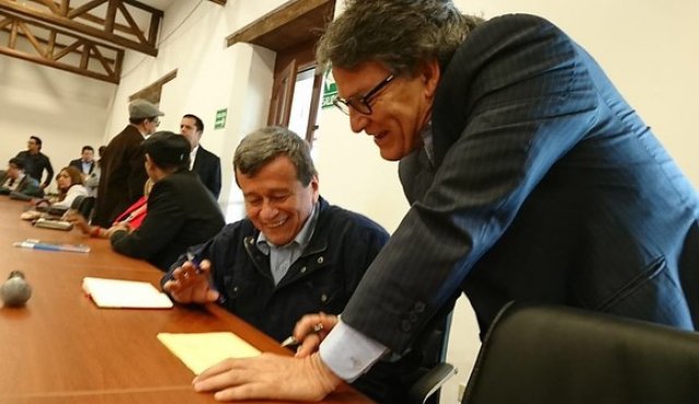 Ciclo del diálogos con el Eln. Colprensa