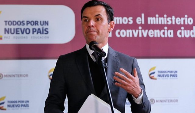 Ministro del Interior Guillermo Rivera informo que el Concejo de Estado dió concepto favorable de la silla vacía en la votación de la ley que crea 16 circunscripciones de paz. Colprensa
