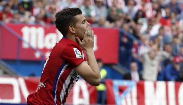 Hernández se ha mostrado sonriente durante los cuatro primeros días de concentración con el equipo francés. EFE