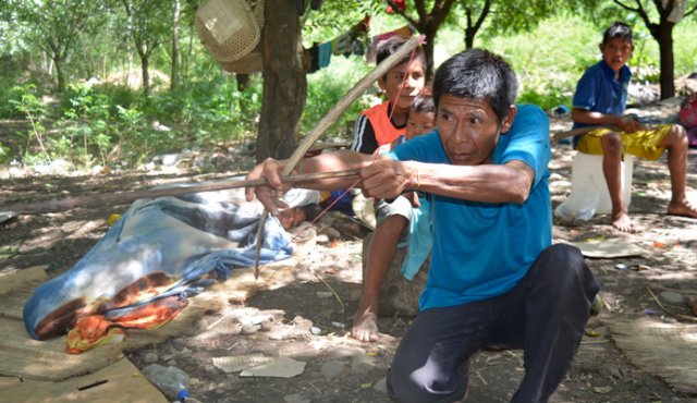 Las autoridades nacionales emprendieron de nuevo acercamientos con la comunidad Yukpa que se encuentra en El Escobal, para proceder a brindarle la ayuda humanitaria que requiere. Archivo