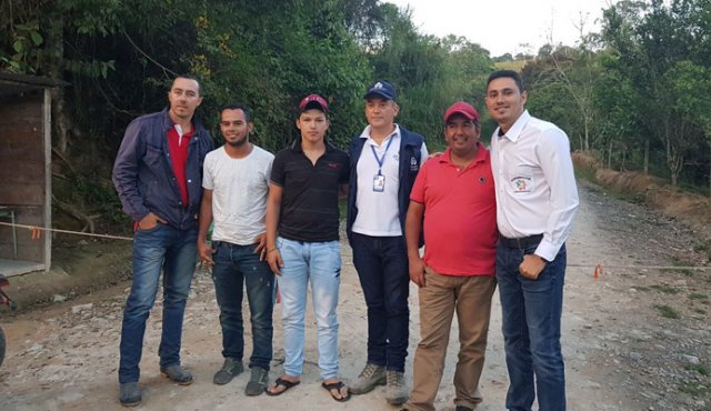 Los hombres están siendo trasladados por la zona del Catatumbo hacia Teorama. Personería de Teorama
