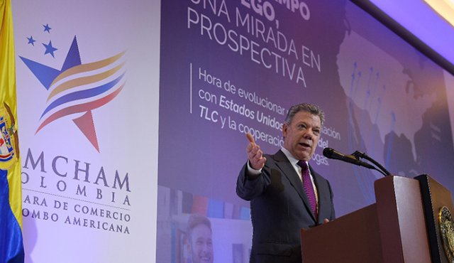 Juan Manuel Santos, presidente de Colombia. Colprensa
