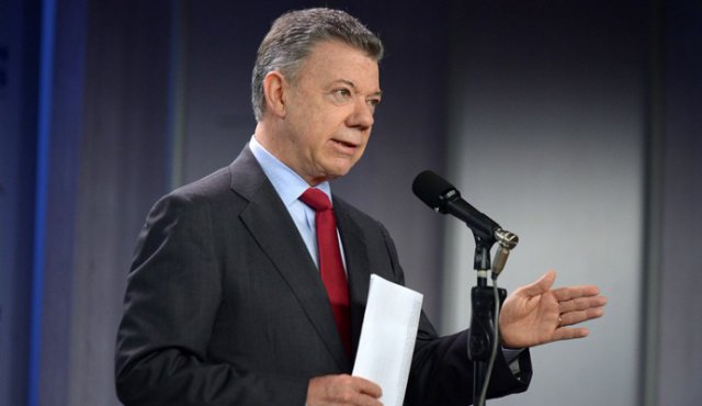 "Quiero condenar de forma contundente el ataque contra los policías en Urabá. Quiero manifestarles solidaridad y apoyo a todas las familias de los que murieron", dijo el presidente Santos. Tomada de Twitter