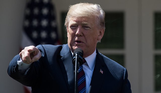 Donald Trump, presidente de Estados Unidos. AFP