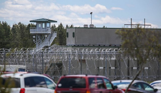 La Lee Correctional Institution, con una capacidad para 1.800 detenidos, fue construida en 1993. AFP