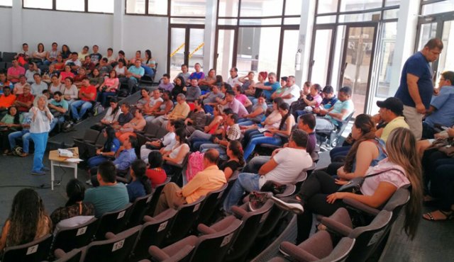 En el Comité de Justicia Transicional se tomó la decisión de suspender las clases hasta el 22 de abril. Cortesía