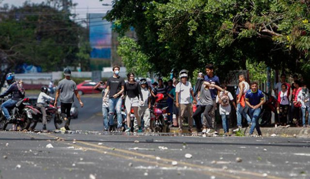 Durante tres días se han presentado protestas.  AFP