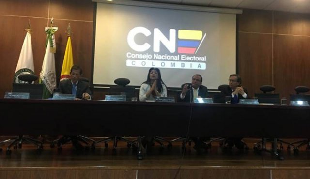 Los magistrados del Consejo Nacional Electoral (CNE), deberán determinar que correrán las curules de los dos congresistas electos y detenidos. Archivo