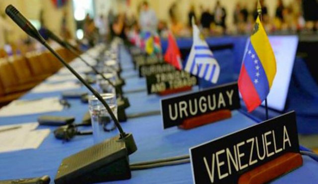 El gobierno de Nicolás Maduro considera que la reunión convocada tiene como objetivo la desestabilización del país los días previos a las elecciones presidenciales. Archivo
