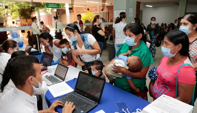 El domingo se hizo la valoración de los 115 menores de edad inscritos. Cortesía