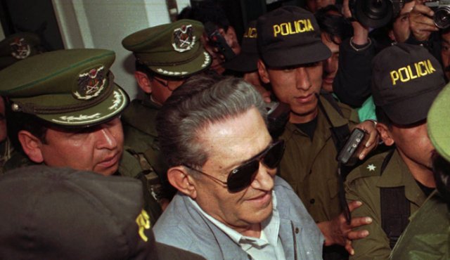 En abril de 1993, García Meza fue condenado a 30 años de prisión, junto con el exministro del Interior, Luis Arce Gómez, pero escapó y fue capturado en Brasil en marzo de 1995. Archivo
