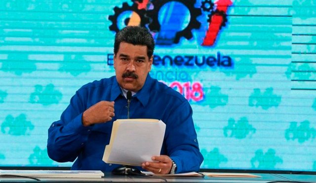 El mandatario asegura que este es "un escudo frente a la guerra económica criminal de la oligarquía neoliberal y del Fondo Monetario Internacional". Tomada de Twitter