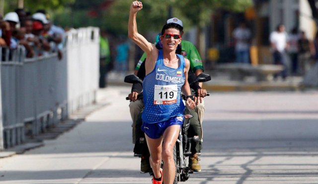El tolimense viene de ser el mejor latinoamericano en la maratón de Rotterdam, Holanda, del pasado 8 de mayo; ocupando la casilla 15. Cortesía