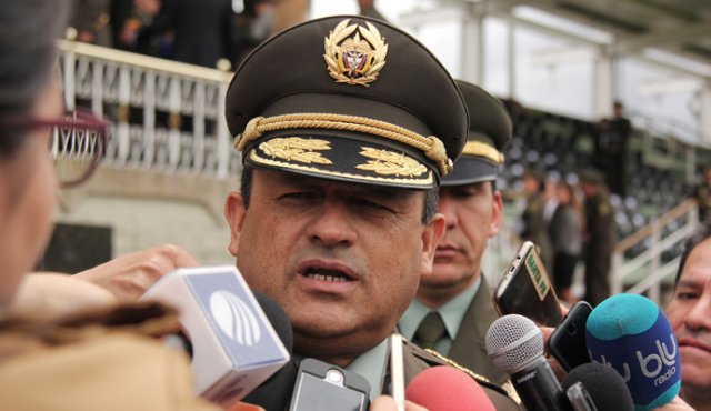 Entre los detenidos se encuentran el ‘Negro Salas’, ‘Candado’ y ‘400’, informó el general Jorge Nieto. Colprensa