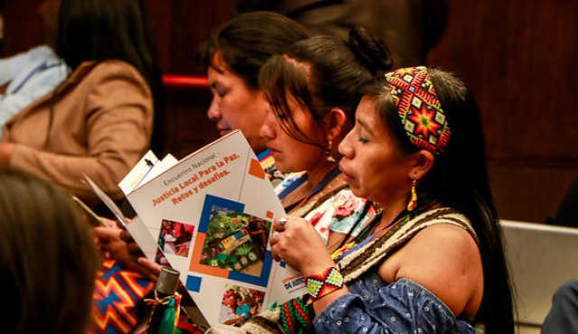 El proyecto ‘Justicia Local para la Paz’. Colprensa