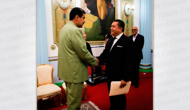 Bertucci sostuvo un encuentro con Nicolás Maduro. Tomada de Twitter
