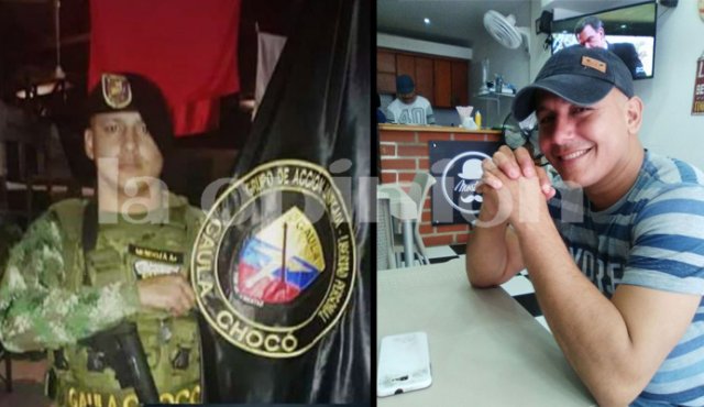 Hugo Alberto Mendoza estuvo 13 años en el Ejército. Cortesía