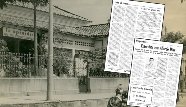 A mediados de 1966 La Opinión se trasladó para su nueva sede: la Quinta Yesmín, una casa centenaria que quedaba al frente de la avenida 4 número 16-11, donde funcionó el semanario desde 1959. Archivo