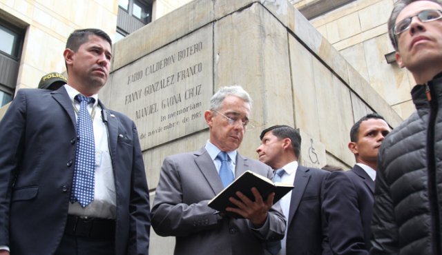 "Mi norma es que me investiguen y rápido", señaló Uribe. Colprensa