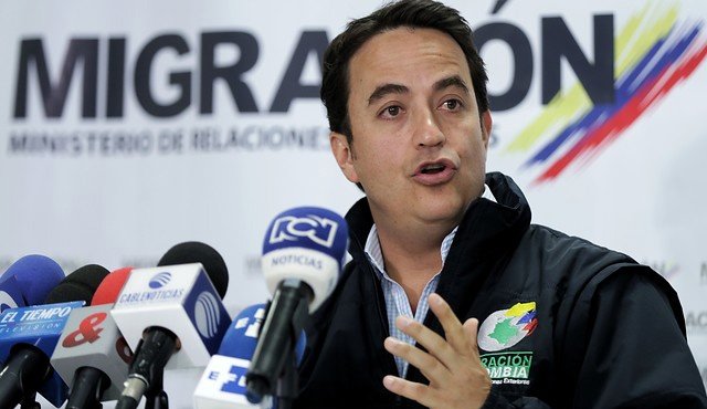 El director general de Migración Colombia, Christian Krüger Sarmiento. Colprensa