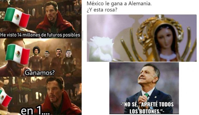 Este fue el primer triunfo del ‘Tri’ ante Alemania en seis partidos oficiales. Tomada de Twitter