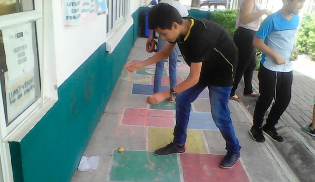 Los juegos tradicionales son parte importante de estas vacaciones. Cortesía
