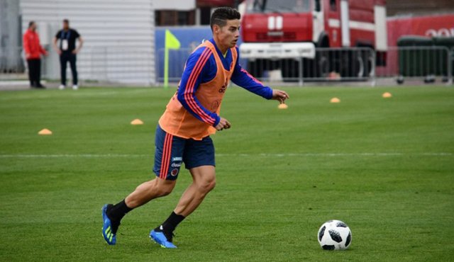 James Rodríguez. Facebook