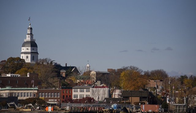 El hecho se presento en Annapolis, capital del estado Maryland, cerca a Washington. AFP