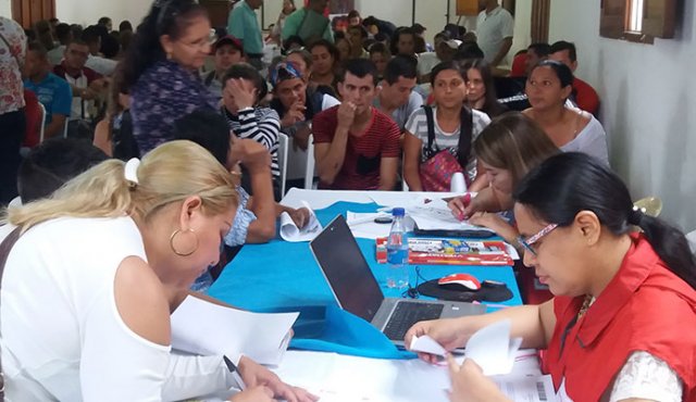 Luis Daniel Peñaranda Rolón, director de la Unidad para las Víctimas, indicó que esta jornada se llevó a cabo en las instalaciones de la Biblioteca Julio Pérez Ferrero, en Cúcuta Cortesía