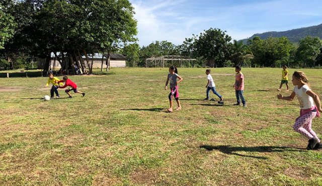 El objetivo es que los niños tengan espacios de convivencia, paz, emprendimiento y entretenimiento. Cortesía