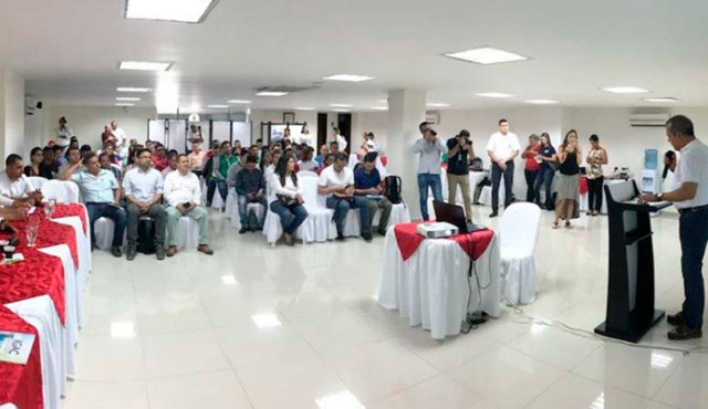 En Ocaña el director nacional del IGAC, Juan Antonio Nieto Escalante, dio a conocer los resultados de estudios que durante dos años permitieron consolidar el Sistema de Información Geográfico.
Cortesía
