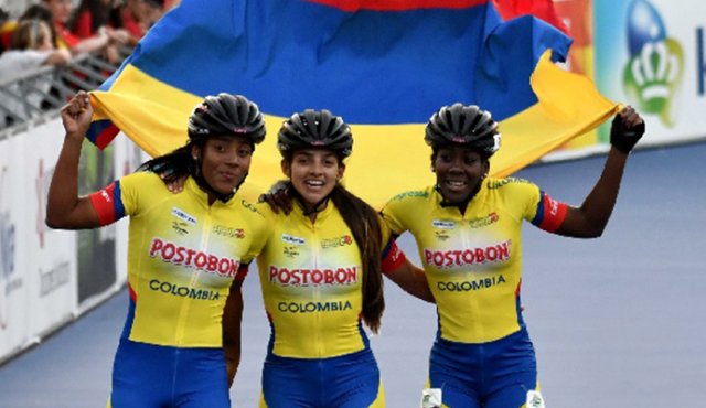 Selección Colombia de patinaje. Colprensa