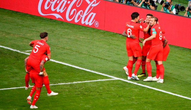 La selección de Suecia perdió 2-0 con la Selección de Inglaterra, partido que se disputó por los cuartos de final de la Copa Mundial FIFA Rusia-2018. Colprensa