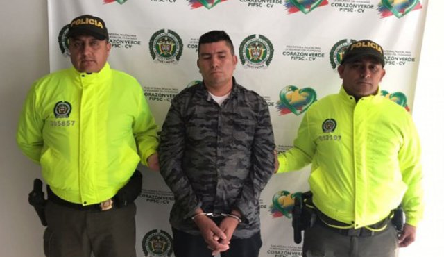 Leonardo González Izquierdo fue capturado en Fredonia, Antioquia. Colprensa